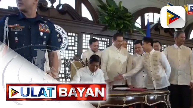 Makasaysayang Maharlika Investment Fund Act, pinirmahan na ni PBBM