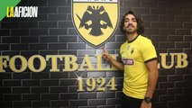 Rodolfo Pizarro cumple su sueño europeo y es presentado con el AEK de Atenas