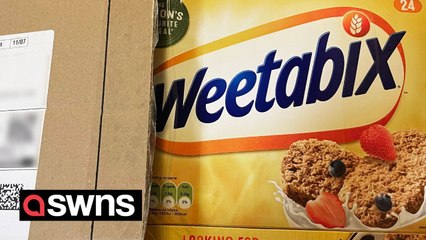 Amazon shopper orders £500 laptop - but gets two boxes of Weetabix