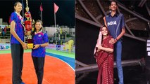 Poonam Chaturvedi India's Tallest Basketball  Player, Brain Tumor होने पर भी है Best Player |Boldsky