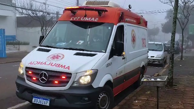 Idoso sofre crise convulsiva em via pública e é socorrido pelo Samu