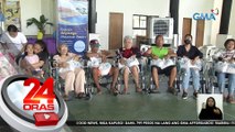 GMA Kapuso Foundation, namigay ng wheelchair sa ilang may kapansanan sa Siquijor | 24 Oras