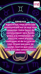 Horoscope du jour du mercredi 19 juillet 2023
