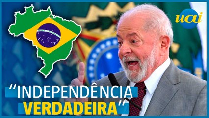 Lula: séc. XXI vai ser o da 'independência' do Brasil