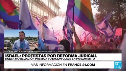 Informe desde Jerusalén: bloqueos en la bolsa y el mayor sindicato de Israel contra reforma judicial
