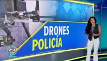 Policía de la CDMX utiliza drones contra la delincuencia