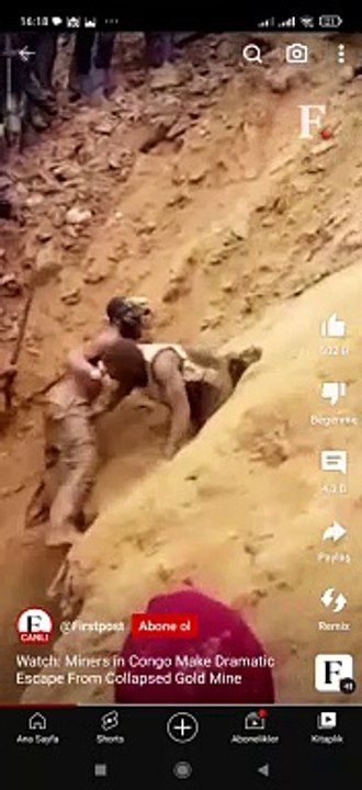 Kıyametin habercisi yecuc mecuc çıkıyor mağaradan.