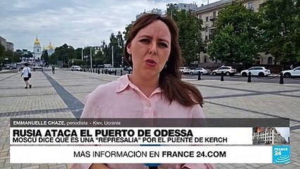 Informe desde Kiev: afectaciones en la infraestructura portuaria de Odessa tras ataque con misiles