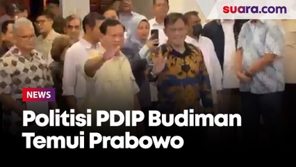 Politisi PDIP Budiman Sudjatmiko Kunjungi Kertanegara, Ingin Diskusi dan Gali Pemikiran Prabowo