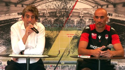 Conférence de presse de rentrée avec Fabien Gengenchacher et Yann Roubert