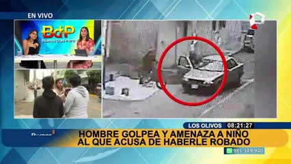 Los Olivos: madre denuncia que sujeto golpeó y amenazó a su hijo tras acusarlo de ladrón