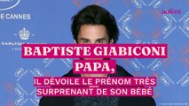 Baptiste Giabiconi papa, il dévoile le prénom très surprenant de son bébé