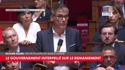Olivier Faure : «D’après l’Élysée l’objectif des 100 jours d’apaisement a été tenu. A ce niveau de déconnexion, on reste sans voix. Qu’avez-vous apaisé ?»