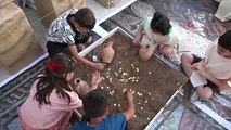 De petits archéologues de Şanlıurfa ont fouillé la nécropole de Kızılkoyun