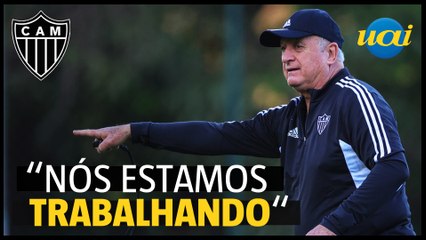 O que o Atlético precisa voltar a vencer? Felipão responde
