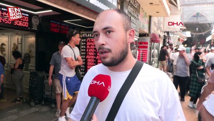 Kapalıçarşı'da döviz ve altın hareketliliği