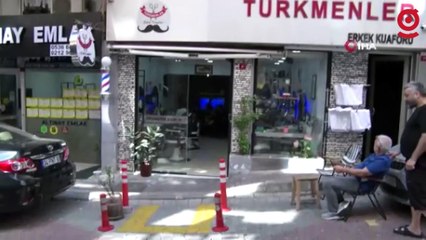 İkinci kattan üzerine kedi düştü: O anlar kamerada