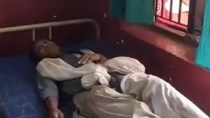 हमीरपुर: स्कूल की वैन पलटने से हुआ हादसा, देखें वीडियो