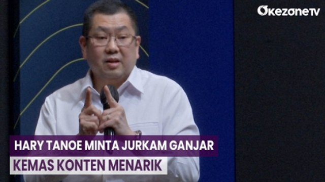 Hary Tanoe Minta Jurkam Ganjar Kemas Konten Menarik dan Kreatif di Berbagai Platform