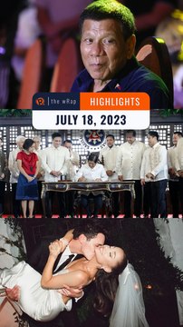 Rappler's highlights: ICC, Maharlika Bill, Ariana Grande & Dalton Gomez | The wRap | July 18, 2023