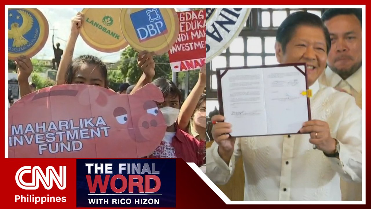 Marcos signs controversial Maharlika Investment Fund Bill into law