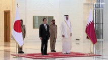 في ختام جولته الخليجية.. رئيس الوزراء الياباني يجري محادثات في قطر حول الغاز الطبيعي