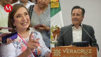 Cuitláhuac García acusa a Xóchitl Gálvez de evasión fiscal