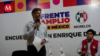 Ante fallas en la plataforma del Frente, De la Madrid invita a usar su página