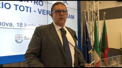 Gas, Toti: nave rigassificatrice collocata a largo di Vado Ligure