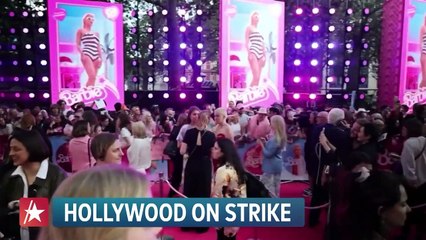 Ryan Gosling & Margot Robbie Talk SAG Strike At 'Barbie' Premiere