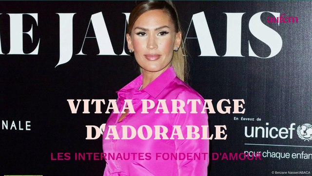 Vitaa partage d'adorables photos de sa fille, les internautes fondent d'amour