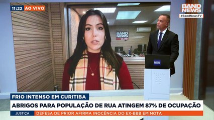 Abrigos para população de rua atingem 87% de ocupação | BandNews TV