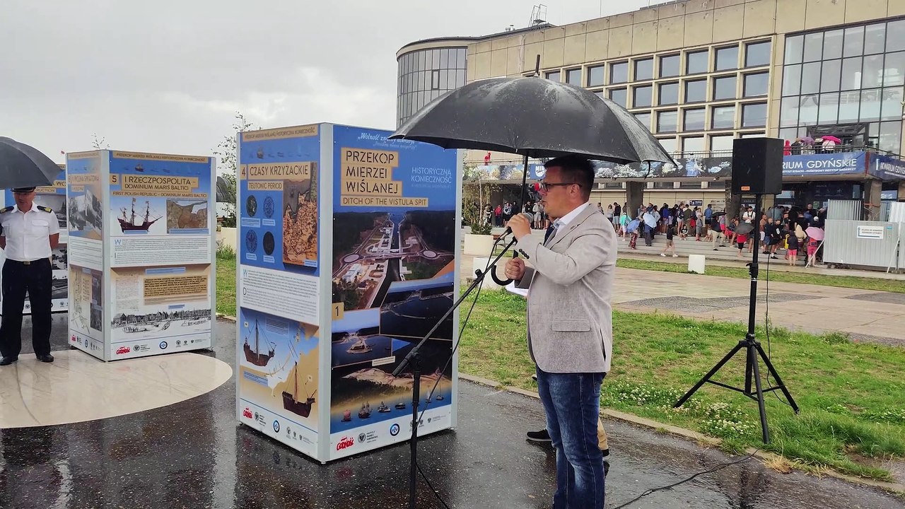 Wystawę o przekopie Mierzei Wiślanej możemy obejrzeć w Gdyni
