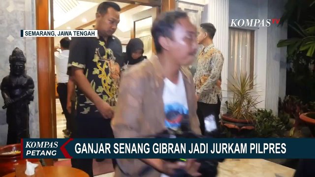Ganjar Pranowo Senang Gibran Jadi Juru Kampanye Pilpres