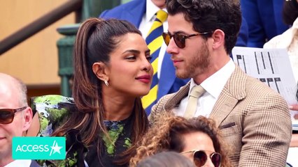 Priyanka Chopra & Nick Jonas' Loved-Up Wimbledon Date