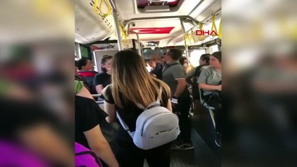 Antalya'da Özel Halk Otobüsünde Klima Tartışması