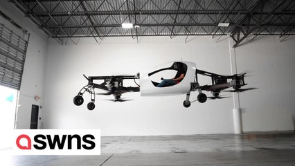 Flying car company claim first successful US manned flight of two-seater