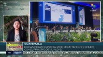 Guatemala: Algunos partidos políticos exigen repetición de elecciones