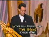1994 - Tom Hanks Wins The Oscar for Forrest Gump