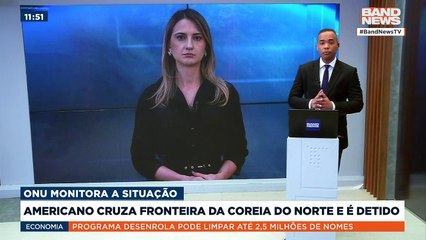 Americano cruza fronteira da Coreia do Norte e é detido | BandNews Mundo