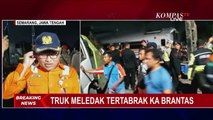 Begini Kondisi Terkini Pasca Kereta Api Tabrak Truk di Semarang