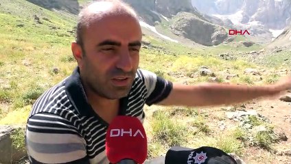 Sat Dağları'nda kırılan buzulların arasına düşen 2 kişiden birinin cansız bedenine ulaşıldı