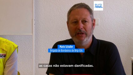 Combate ao fogo na Suíça pode levar várias semanas