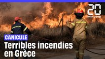 Canicule en Europe : Déjà frappée par de fortes chaleurs, la Grèce est désormais en proie aux flammes