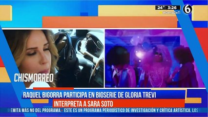 Raquel Bigorra habla de su papel en la bioserie de Gloria Trevi