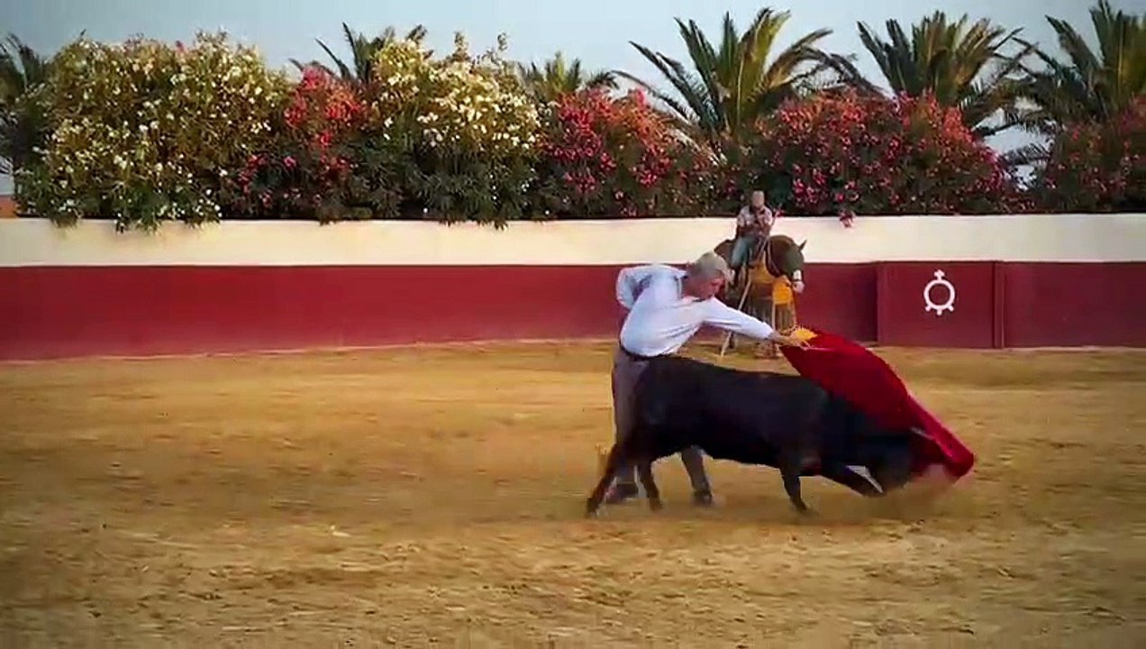 Espartaco tienta en La Palmosilla