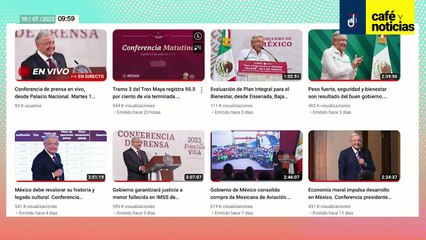 #EnVivo | #CaféYNoticias | Bajan conferencias de AMLO por denuncias de Xóchitl |El regreso de Robles