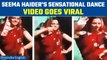 Seema Haider dances in red saree, netizens praises her dance, video goes viral | Oneindia News