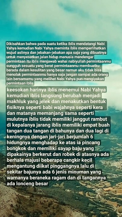 Kisah Nabi Yahya AS bertemu iblis #nabiyahya #kisahnabi #kisahnabiyahya