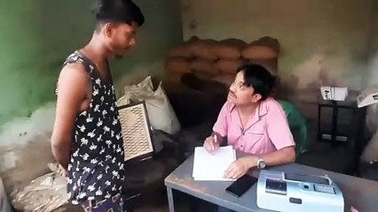 देखो.. खाद्य विभाग के अधिकारी 11 बताकर 3 बजे जांच करने पहुंचे